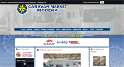 Desktop Screenshot of caravanmarket.it
